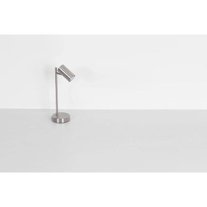 Globo - Bordlampe 1xGU10/5W/230V mat krom