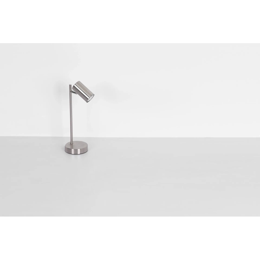 Globo - Bordlampe 1xGU10/5W/230V mat krom