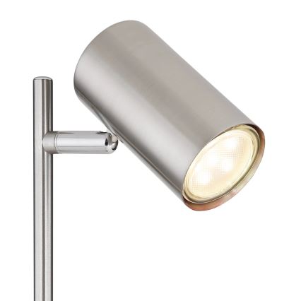 Globo - Bordlampe 1xGU10/5W/230V mat krom