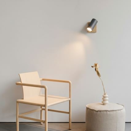 Globo - Vægspot 1xGU10/25W/230V grå/brun