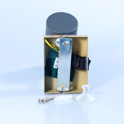 Globo - Vægspot 1xGU10/25W/230V grå/brun