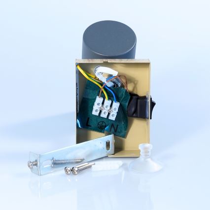 Globo - Vægspot 1xGU10/25W/230V grå/brun