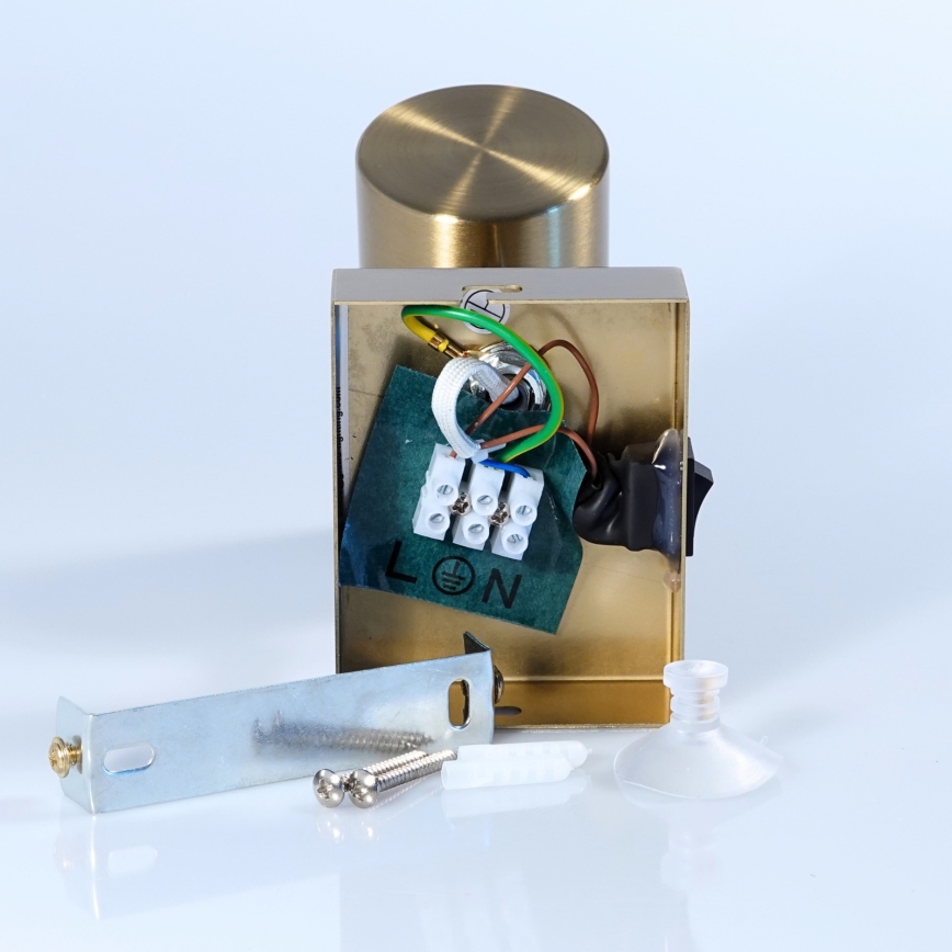 Globo - Vægspot 1xGU10/25W/230V guldfarvet