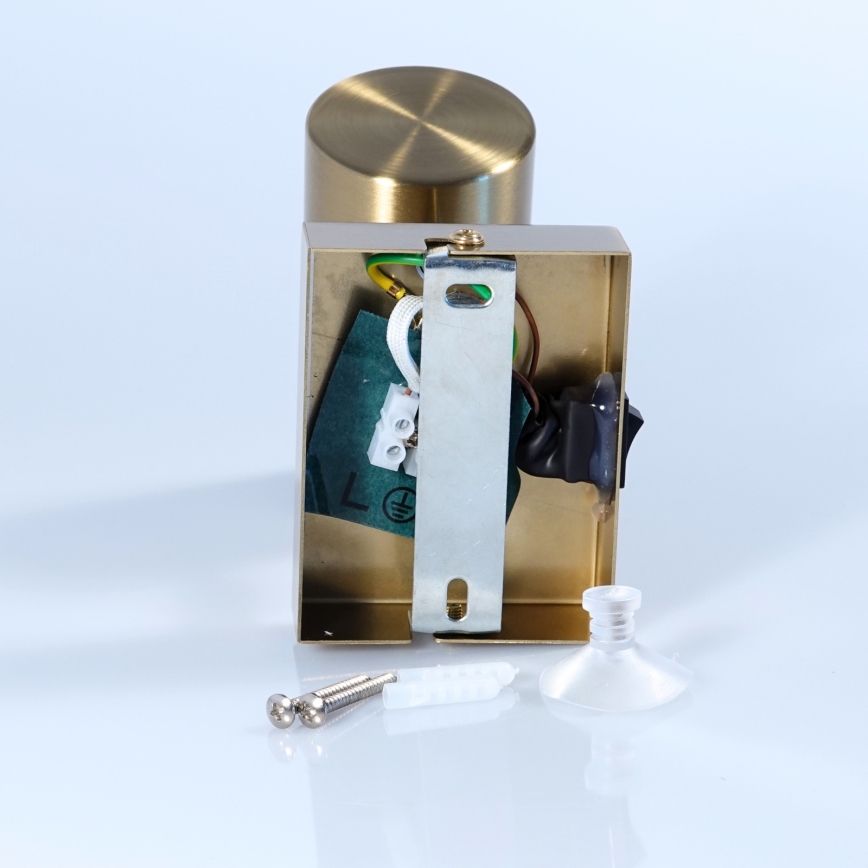 Globo - Vægspot 1xGU10/25W/230V guldfarvet