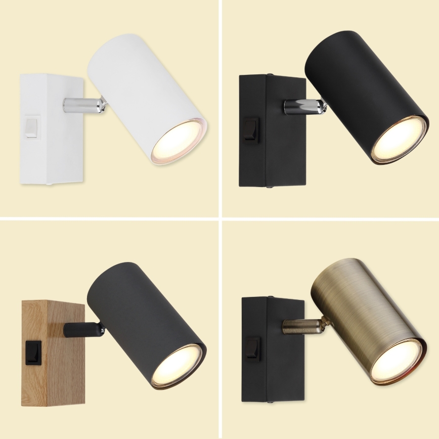 Globo - Vægspot 1xGU10/25W/230V guldfarvet