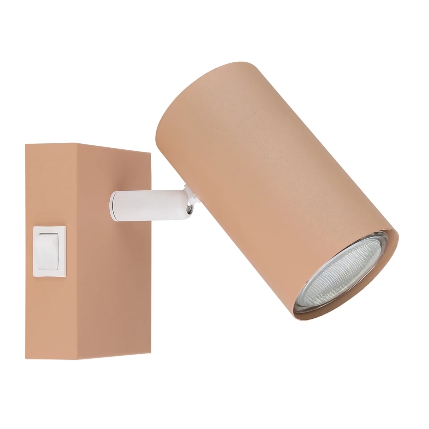 Globo - Vægspot 1xGU10/25W/230V orange