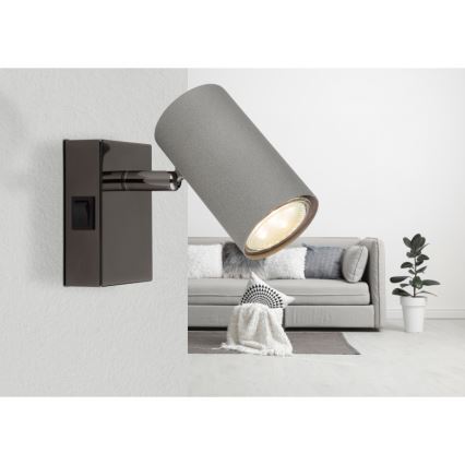 Globo - Vægspot 1xGU10/25W/230V