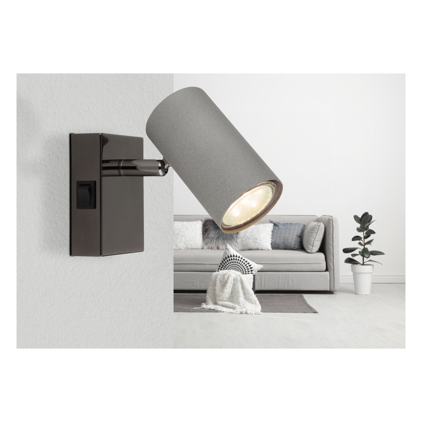 Globo - Vægspot 1xGU10/25W/230V