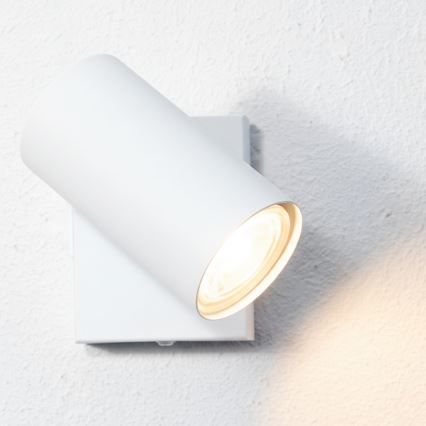 Globo - Vægspot 1xGU10/25W/230V hvid