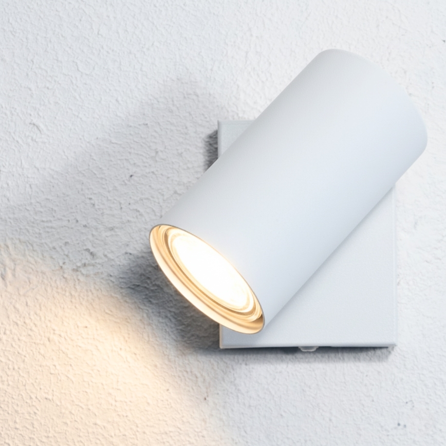 Globo - Vægspot 1xGU10/25W/230V hvid