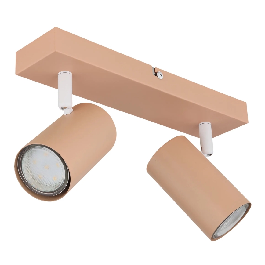 Globo - Spotlampe 2xGU10/25W/230V orange