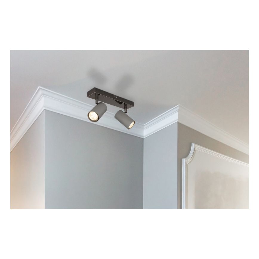 Globo - Spotlampe 2xGU10/25W/230V
