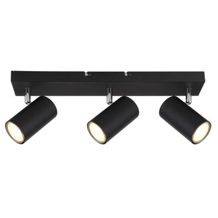 Globo - Spotlampe 3xGU10/35W/230V sort