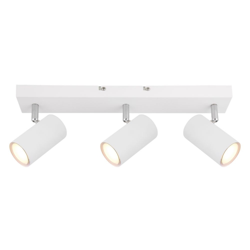 Globo - Spotlampe 3xGU10/35W/230V hvid