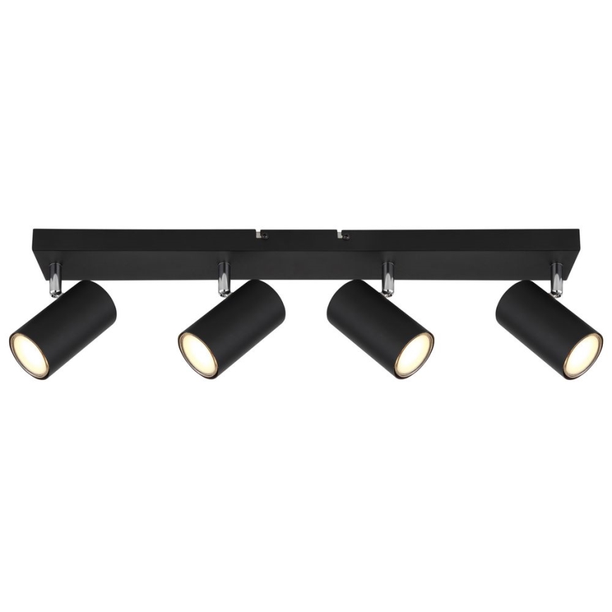 Globo - Spotlampe 4xGU10/35W/230V sort