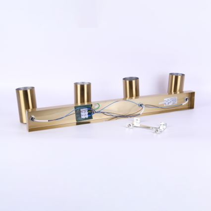 Globo - Spotlampe 4xGU10/35W/230V guldfarvet