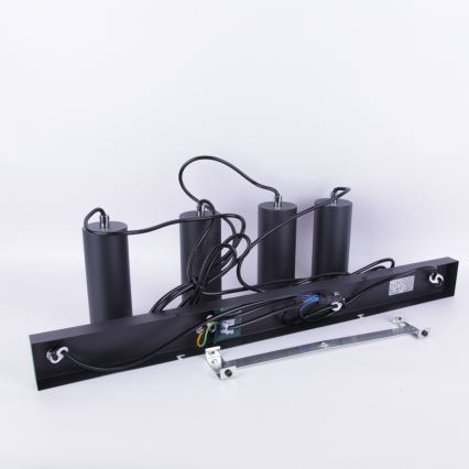 Globo - Pendel 4xGU10/35W/230V sort