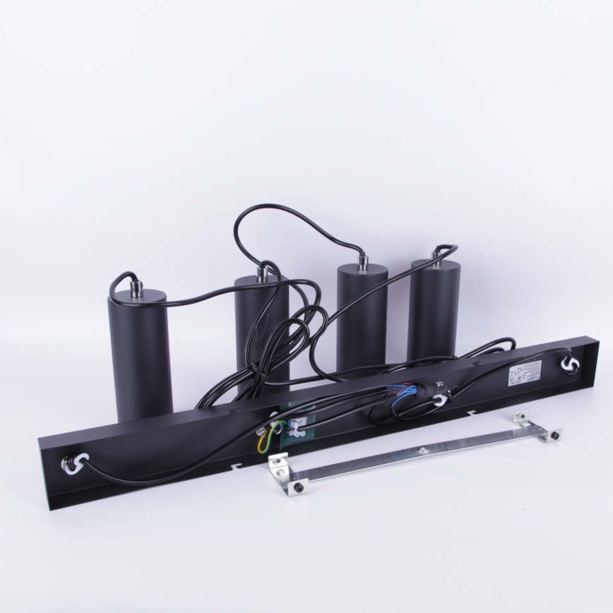 Globo - Pendel 4xGU10/35W/230V sort