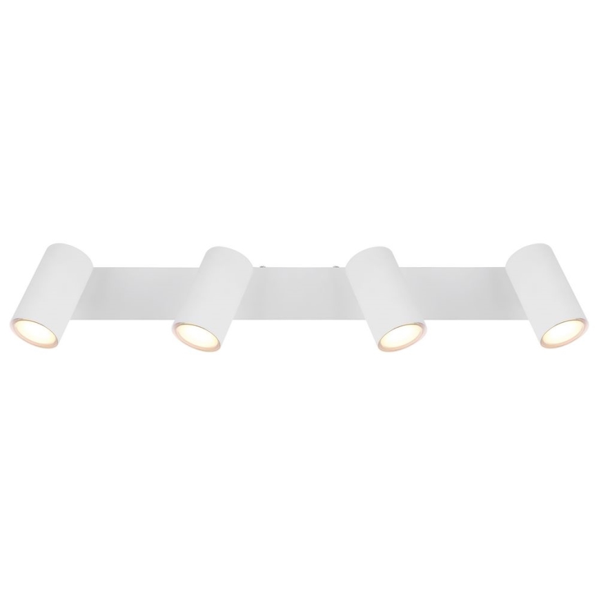 Globo - Spotlampe 4xGU10/35W/230V hvid