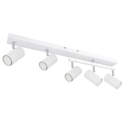 Globo - Spotlampe 5xGU10/35W/230V hvid