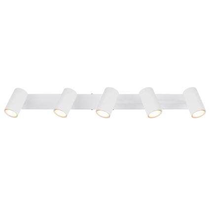 Globo - Spotlampe 5xGU10/35W/230V hvid