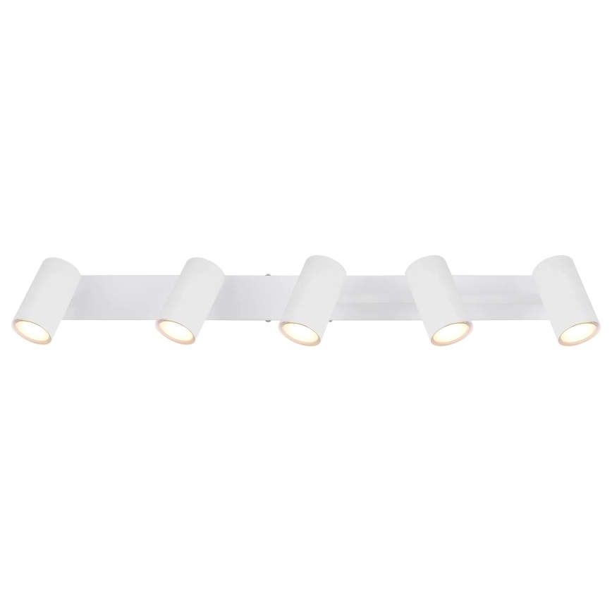 Globo - Spotlampe 5xGU10/35W/230V hvid