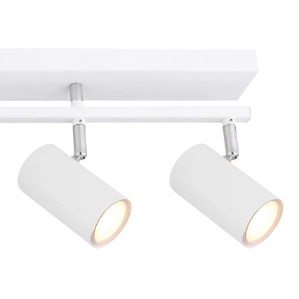 Globo - Spotlampe 5xGU10/35W/230V hvid