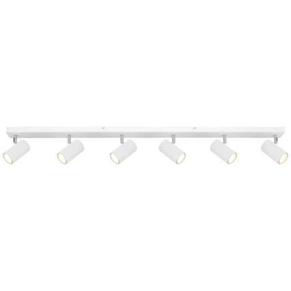 Globo - Spotlampe 6xGU10/35W/230V hvid