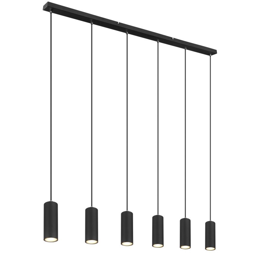 Globo - Pendel med wire 6xGU10/35W/230V