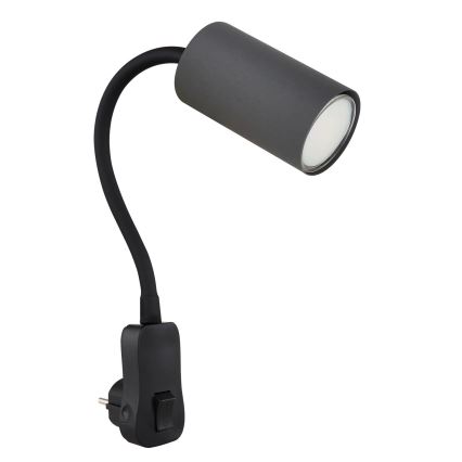 Globo - Vægspot 1xGU10/35W/230V sort