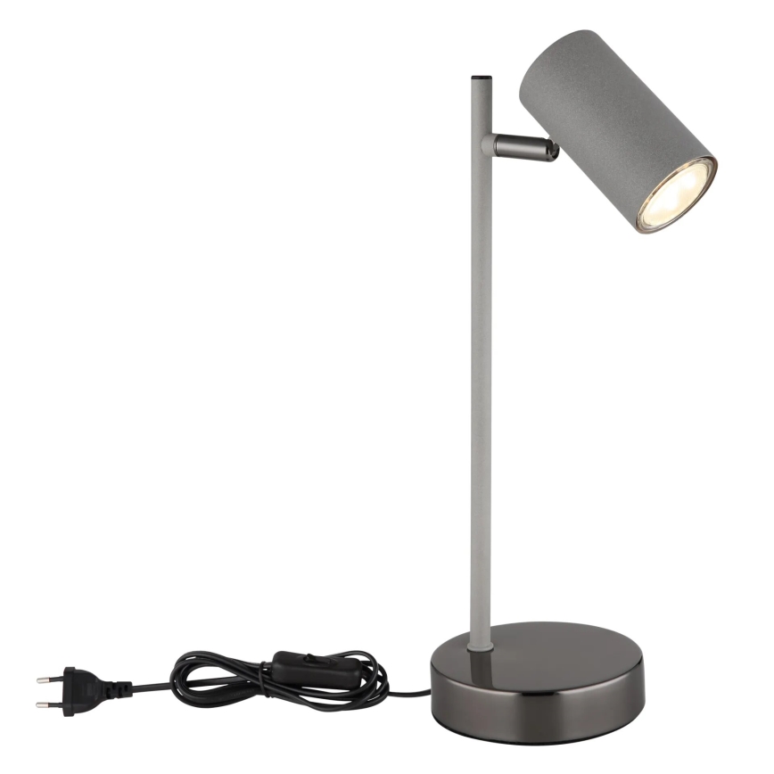 Globo - Bordlampe 1xGU10/5W/230V grå/antracit