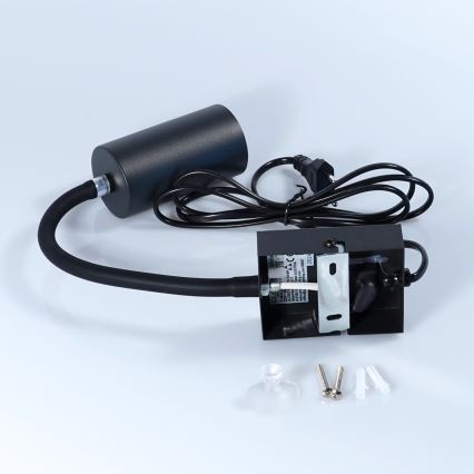 Globo - Fleksibel væglampe 1xGU10/25W/230V sort