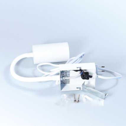 Globo - Fleksibel væglampe 1xGU10/25W/230V hvid