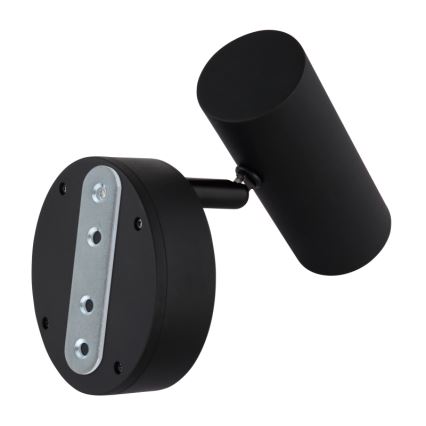 Globo - LED dæmpbar genopladelig vægspotlampe LED/0,4W/3,7V 1800 mAh sort