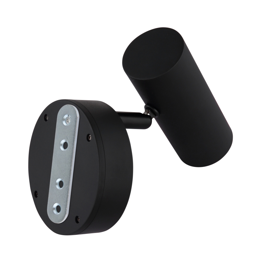 Globo - LED dæmpbar genopladelig vægspotlampe LED/0,4W/3,7V 1800 mAh sort