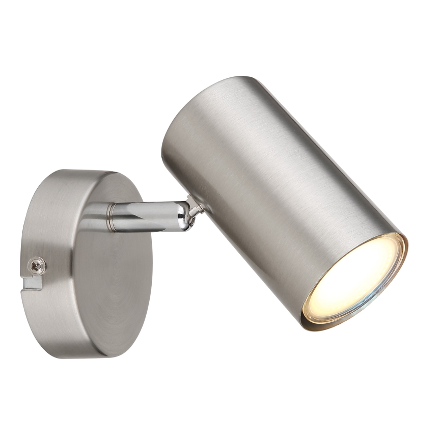 Globo - Vægspot 1xGU10/25W/230V mat krom