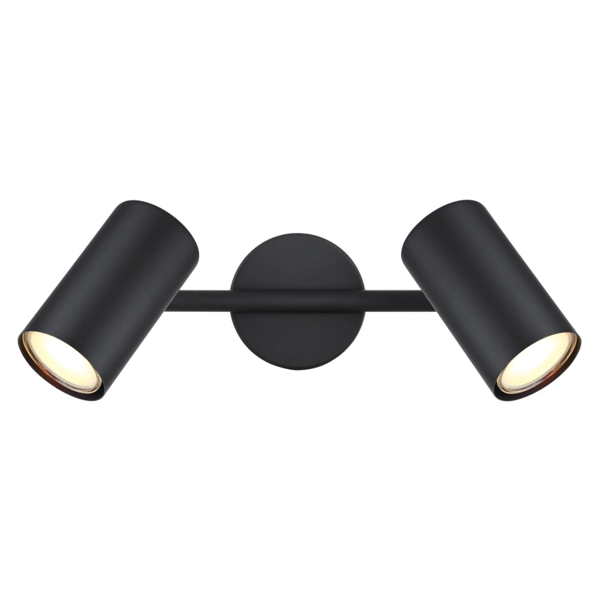 Globo - Spotlampe 2xGU10/25W/230V sort