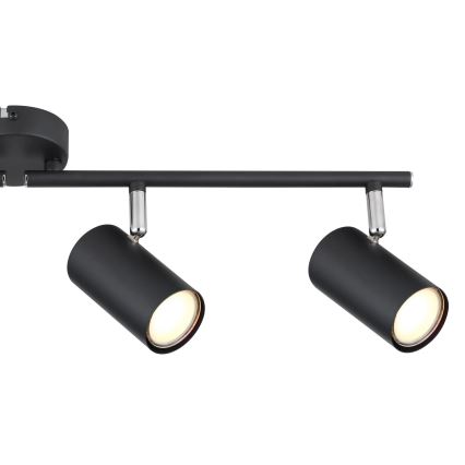 Globo - Spotlampe 4xGU10/25W/230V sort
