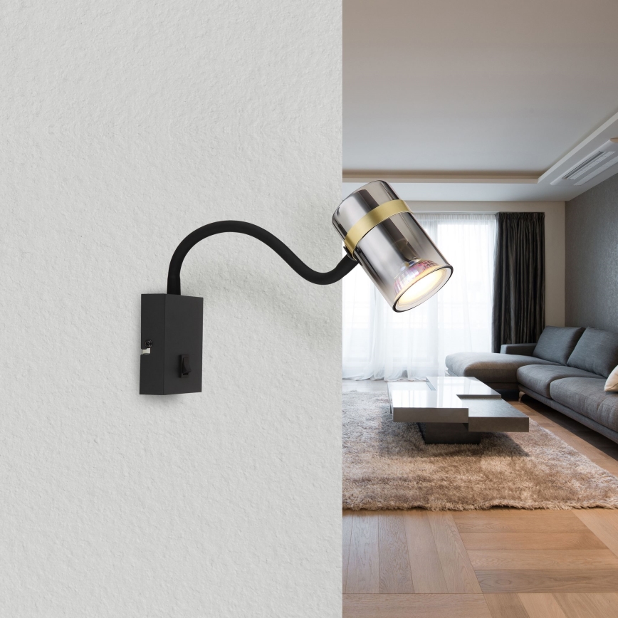 Globo - Fleksibel lampe 1xGU10/8W/230V