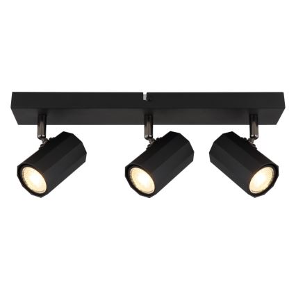 Globo - Spotlampe 3xGU10/25W/230V sort
