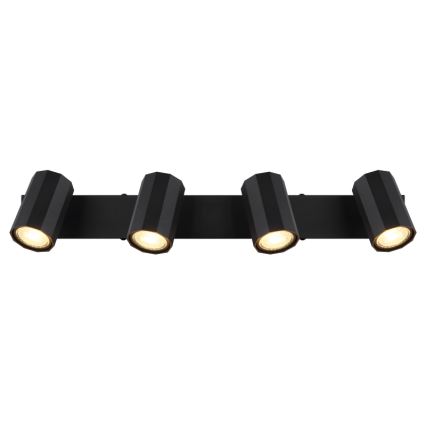 Globo - Spotlampe 4xGU10/25W/230V sort