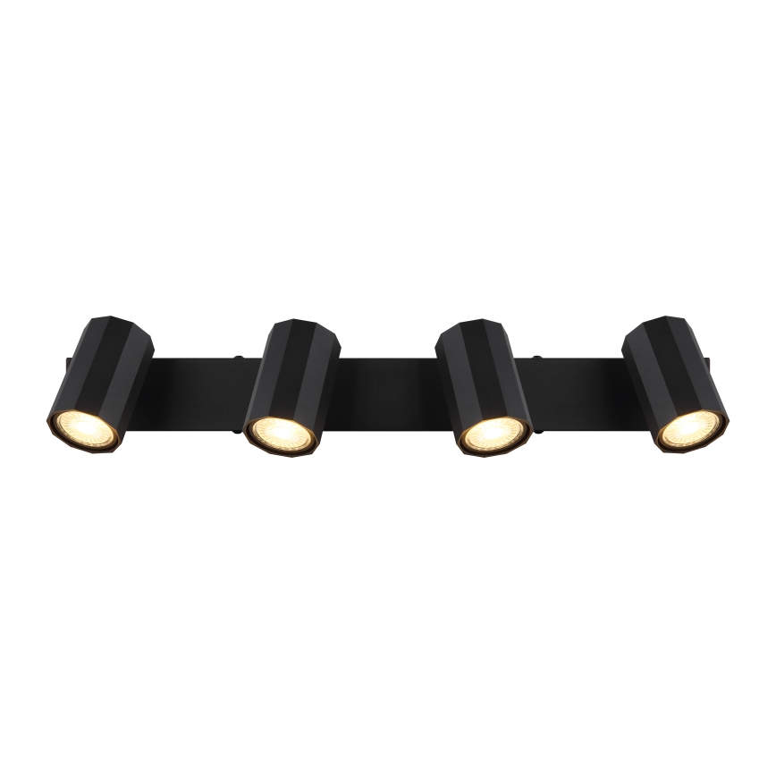 Globo - Spotlampe 4xGU10/25W/230V sort