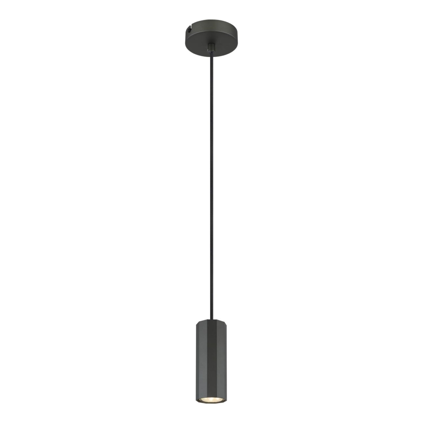 Globo - Pendel 1xGU10/25W/230V sort