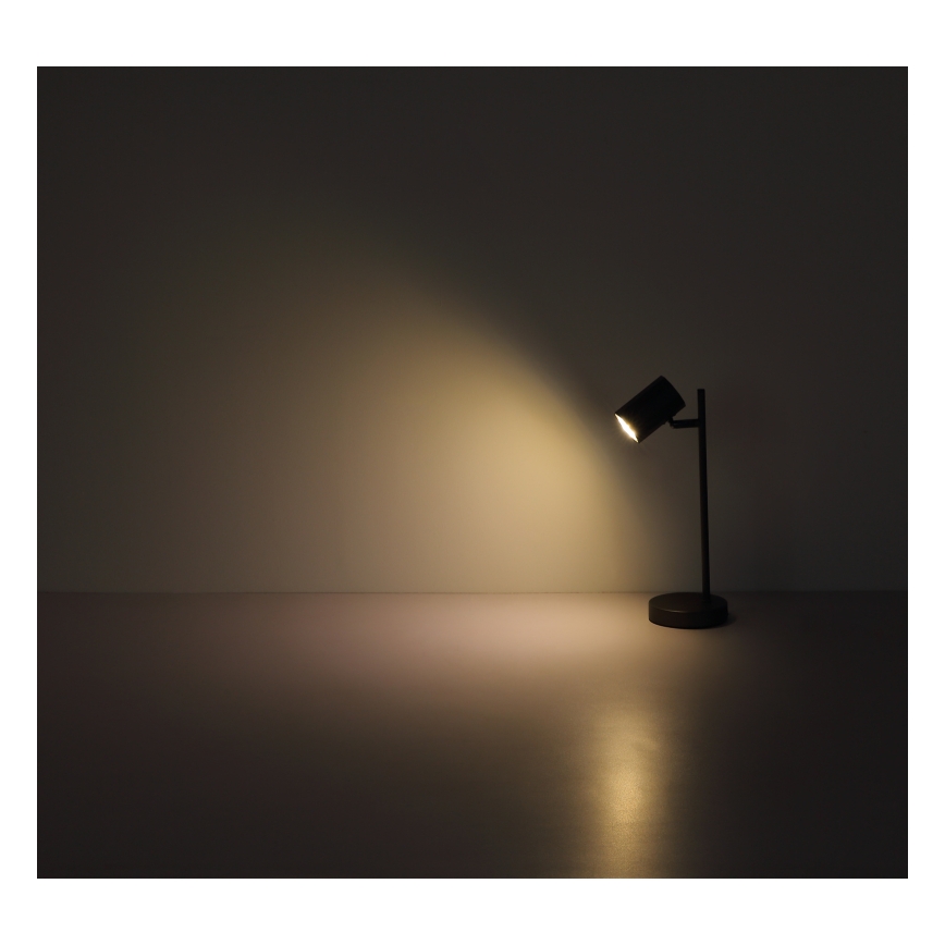 Globo - Pendel 1xGU10/25W/230V sort