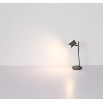 Globo - Bordlampe 1xGU10/5W/230V brun