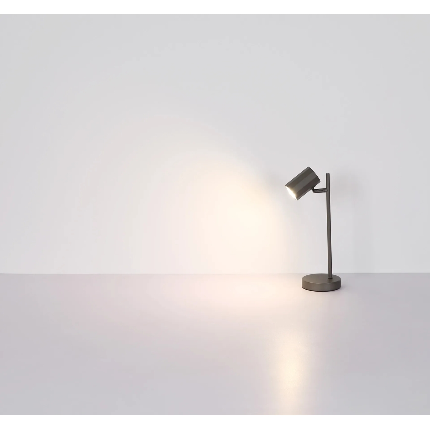 Globo - Bordlampe 1xGU10/5W/230V brun