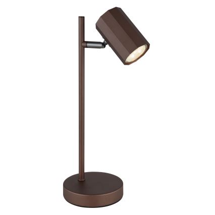 Globo - Bordlampe 1xGU10/5W/230V brun