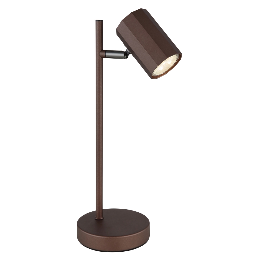 Globo - Bordlampe 1xGU10/5W/230V brun