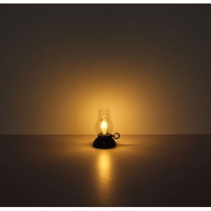 Globo - Genopladelig LED bordlampe m. touch-funktion dæmpbar LED/1W/3,7V 1200 mAh grøn