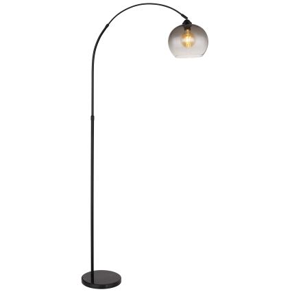 Globo - Gulvlampe 1xE27/60W/230V sort
